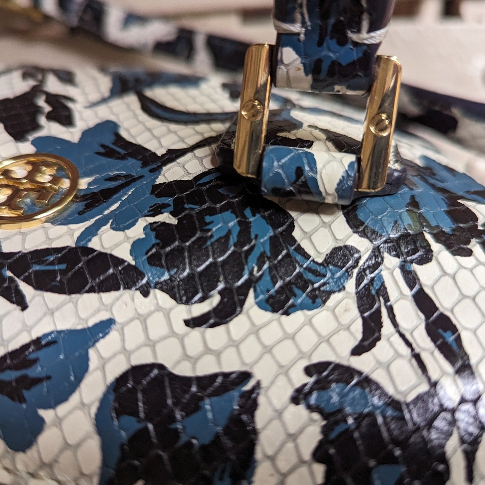 Tory Burch Python Handbag - image 7